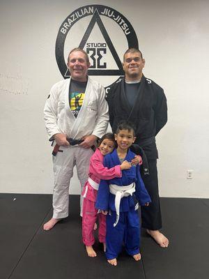 My kids at their first stripe promotion