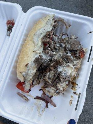 Philly cheesesteak