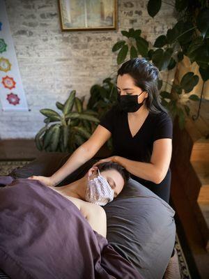 Massage therapy and transcendent energy work with Ella