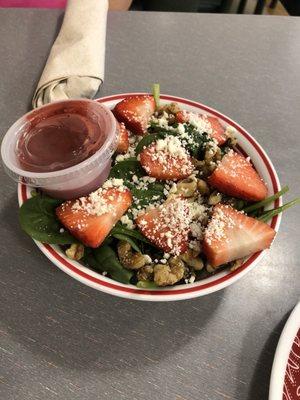 Strawberry salad