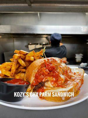 Kozy's Chicken Parm Sandwich