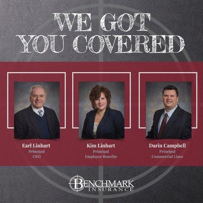 We've Got you covered! Benchmark Insurance