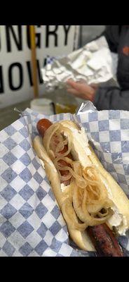 Famous Seattle Dog (Cream Cheese & Grilled Onions)