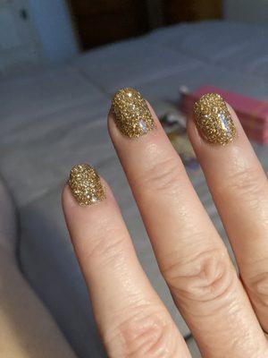 Gold fingers!!