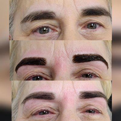 Eyebrows Threading and Tint