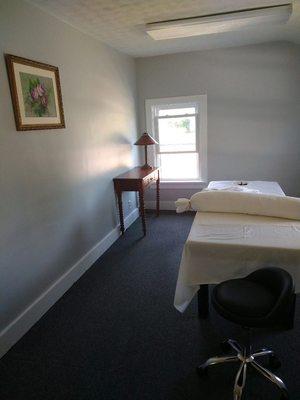 One of our relaxing spa rooms.