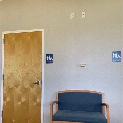 Gender neutral restrooms.