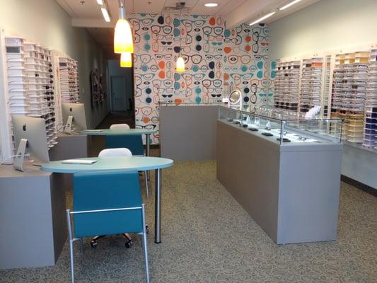 Inside Modern Optometry.  Call 703-272-8300.  www.modernoptometry.com  #fairlakes #fairfax #optometry #eyecare #eyedoctor