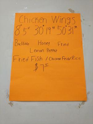 This is the main reason I come here. Best deal on some delicious Honey Wings.