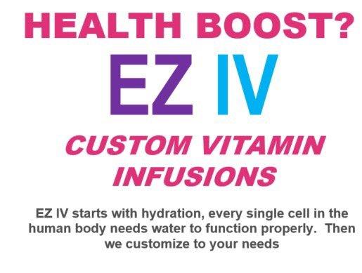 All our services here at EZ IV will Boost your Energy and Wellness to the MAX!