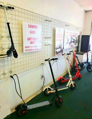 Electric  Scooters  &  Ebikes Products