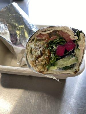 Falafel pita