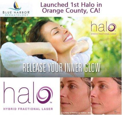 Blue Harbor Dermatology launched 1st Hybrid Halo Skin Resurfacing Laser in Orange County, CA in 2016!