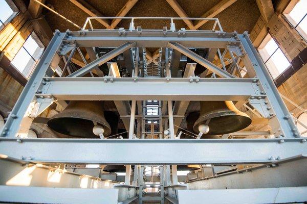 The 53 bells of the Charles Baird  (photo by Michael Pihulic)