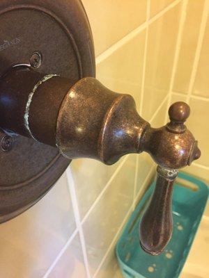 Shower handle