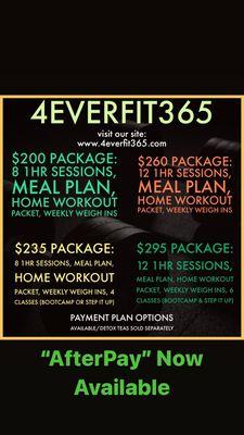 Fitness Package Information