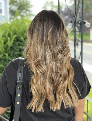 Balayage & extensions by Victoria