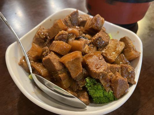 Chinese Menu- Braised pork belly