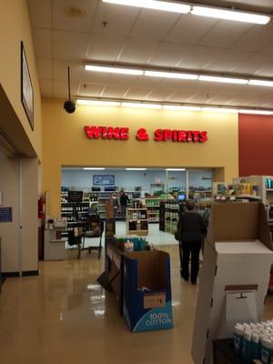 Liquor store in Giant Eagle, it's the only one in Beaver County open on Sundays from noon till 5...