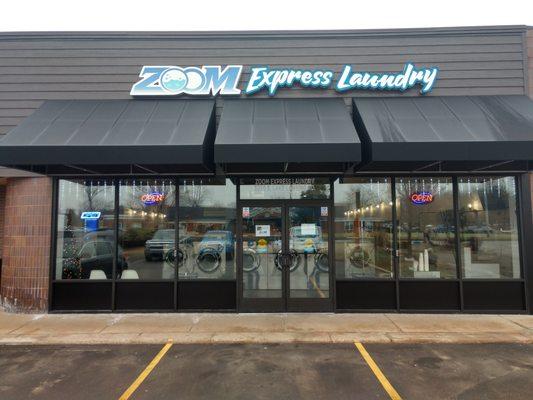 Zoom Express Laundry New Storefront