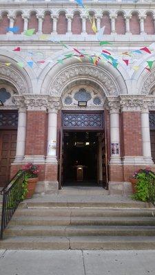 Front Door of St. Joseph Church on 48th St. Side