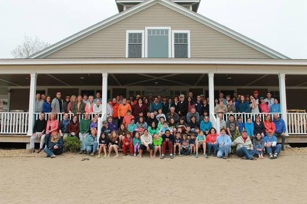 Our FUSF family at the annual Ferry Beach retreat