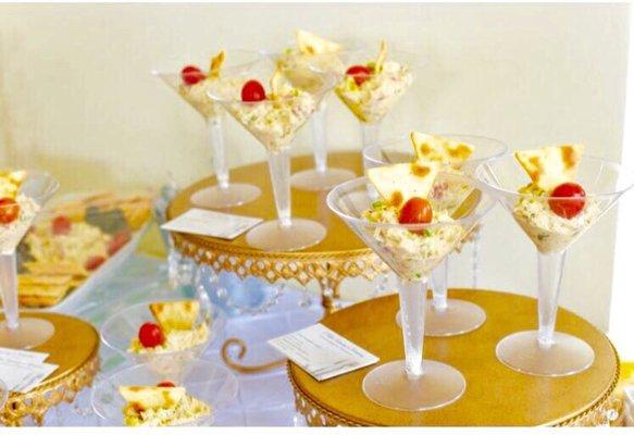 Chicken Salad Martini's