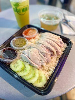 Hainan Chicken Rice Signature Combo