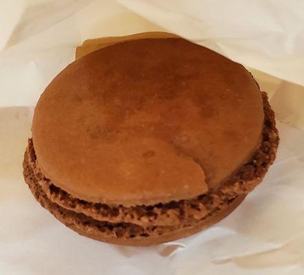 Sunday, July 2nd, 2023 - French Chocolate Macaron ($4.25)