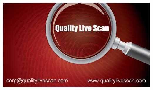 Quality Live Scan​ Fingerprinting