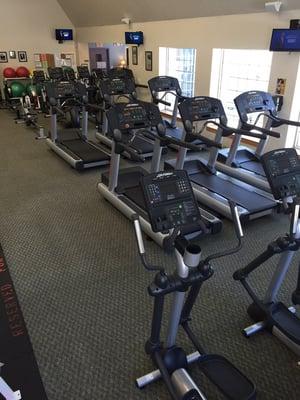 Our brand new cardio equipment.