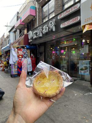 Egg tart $1.25