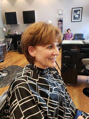 Great haircut from Tanya's Hair Salon in Mountain View