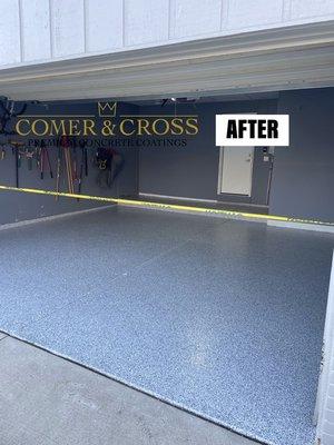 Bloomfield Hills Garage Floor !