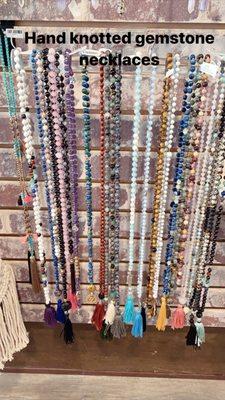 Hand Knotted Necklaces & Malas