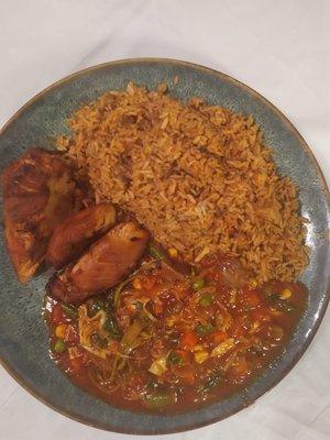 Jeloff Rice & Chicken Stew