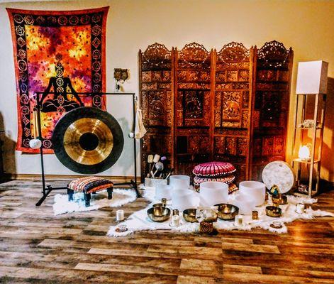 Sound Healing 
Moon Ceremonies