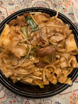 Beef chow fun