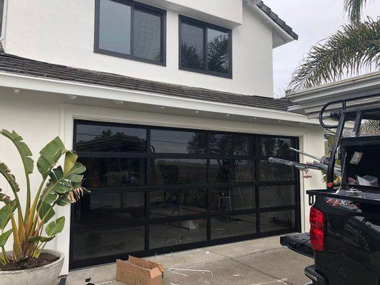 Glass Garage Door