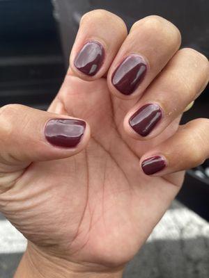 Gel manicure