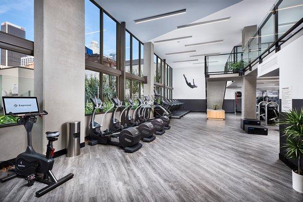 Two-Story Fitness Center