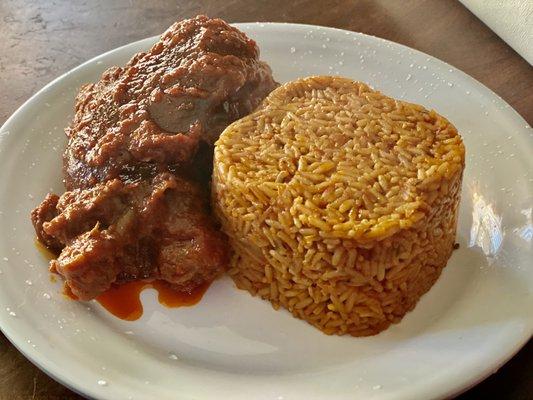 Jollof Rice & Chicken