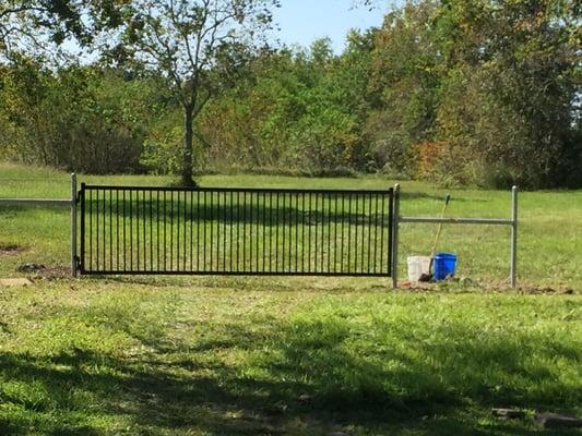 Custom wrought iron gate