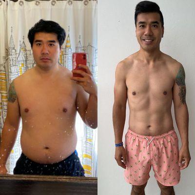 Kevin lost over 30 lbs and 10% bodyfat!