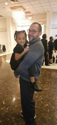 Daddy & daughter dance, celebrating life while mourning an untimely passing...