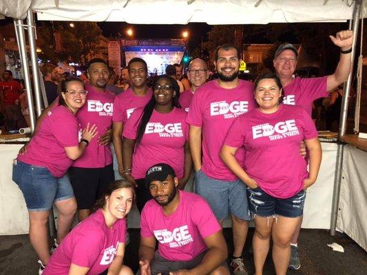 Had a BLAST helping out at Edgewater's Edgefest this year! A great way to welcome the newest members of the StateFarm team!