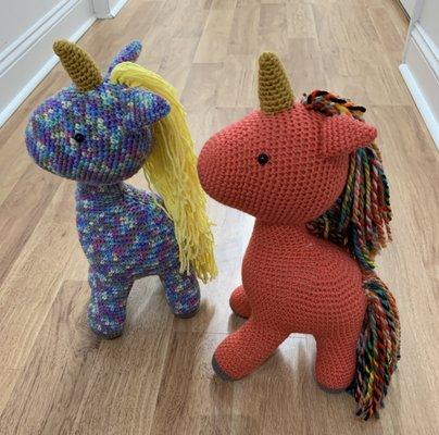 Crochet Unicorns by Dana