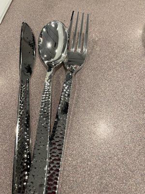 My plastic silverware