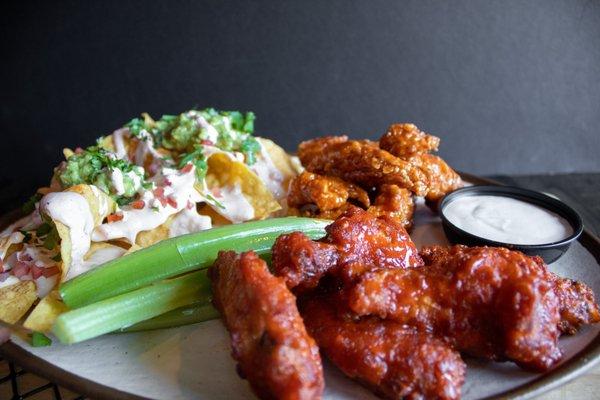 Nachos, Wings and Fingers