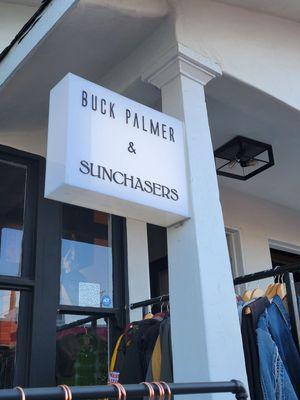 Buck Palmer sign on Abbott Kinney